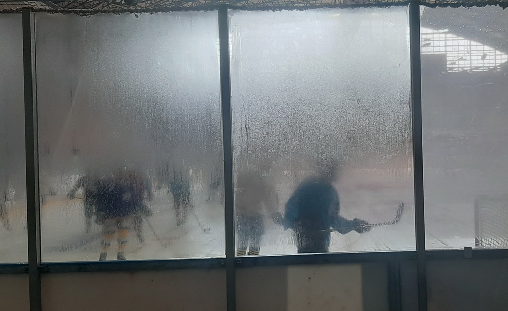 trening na lodzie nza szyby 